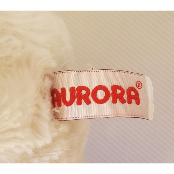 Aurora Bundled Up Snowman Blue Green Plush 10" Stuffed Animal Toy Scarf Earmuffs - Picture 7 of 8